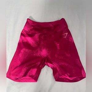 Gymshark pink shorts